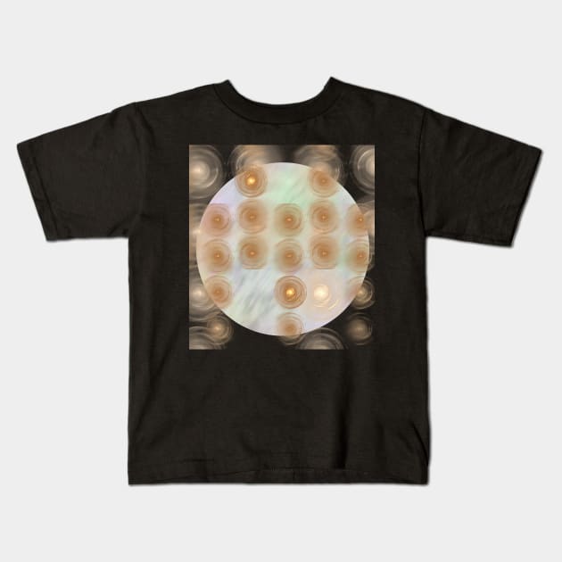 Abstract data crunching Kids T-Shirt by hereswendy